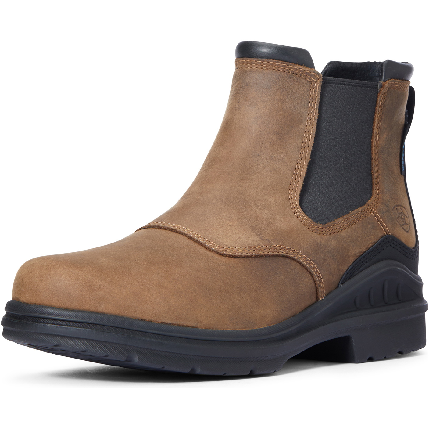 Ariat Herren Barnyard Chelsea II Wasserdicht Stiefel Antique Brown